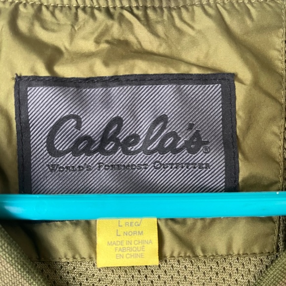 Cabelas wind breaker rain pullover - Picture 4 of 7
